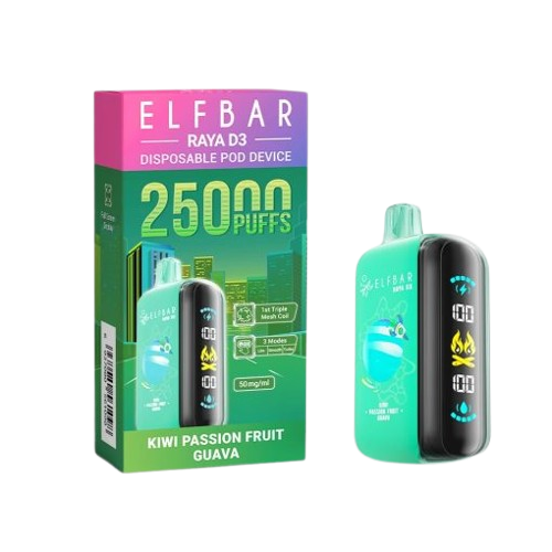 Buy Elfbar Raya D3 25000 25K Puffs Online (All Flavours) | Express Delivery in Gurugram
